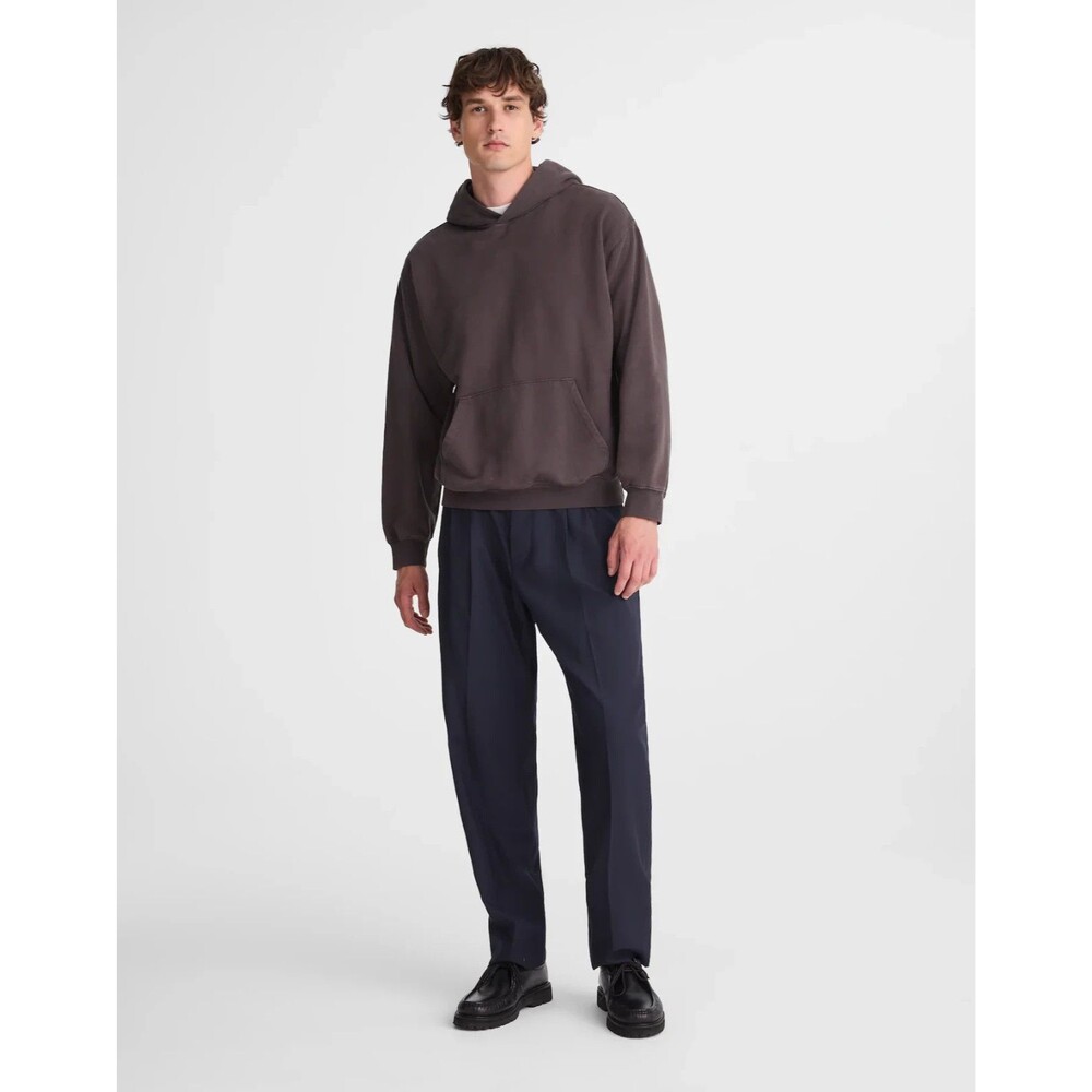 MADEWELL Men's Double Pleated Trousers Wool Blend 29 Darkest Navy Modern NWT B95